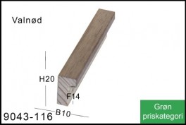 SVÆVERAMME NR.  619 MAT SORT