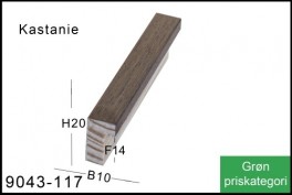 SVÆVERAMME NR.  619 MAT SORT