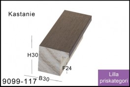 SVÆVERAMME NR.  619 MAT SORT