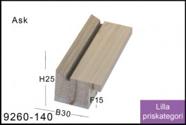 SVÆVERAMME NR.  619 MAT SORT