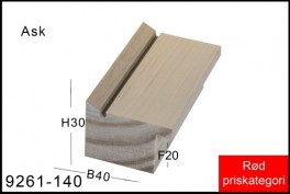 SVÆVERAMME NR.  619 MAT SORT