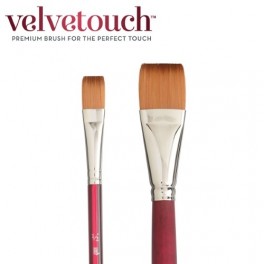Princeton Velvetouch Synthetic Short Handle Wash