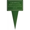 Planteskilt - CAMPING Stedet hvor du bruger....