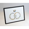 Pengegave - 2 Ringe m/Hjerte