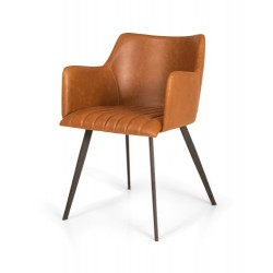 Spisestuestol - Griffin-cognac